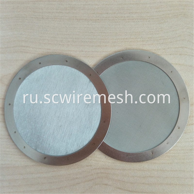 Black Wire Mesh Wafer